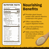 Coolinario Non Fortified Nutritional Yeast Flakes (10 OZ) Vegan Seasoning with Roasted, Nutty Flavor | Rich in Protein, Fiber & Minerals | Ideal