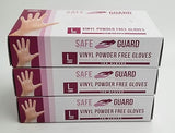 NATIONAL PAPER TRADING Disposable Large Vinyl Gloves 300 Count POWDER FREE [VGLPFX3] (300)