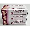 NATIONAL PAPER TRADING Disposable Large Vinyl Gloves 300 Count POWDER FREE [VGLPFX3] (300)