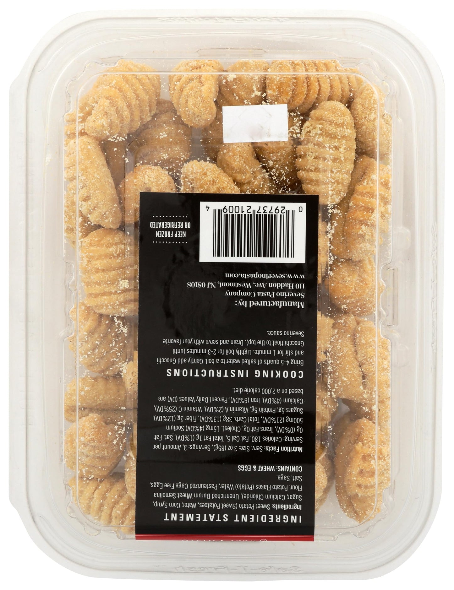 SEVERINO Sweet Potato Gnocchi, 10 OZ