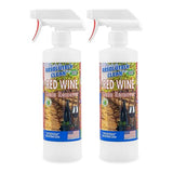 Amazing Red Wine Stain Remover - Natural Enzymes Eliminate Wine Stains Fast - Cleans Carpet, Upholstery, Clothing, Table Cloth & More - USA Made (16oz