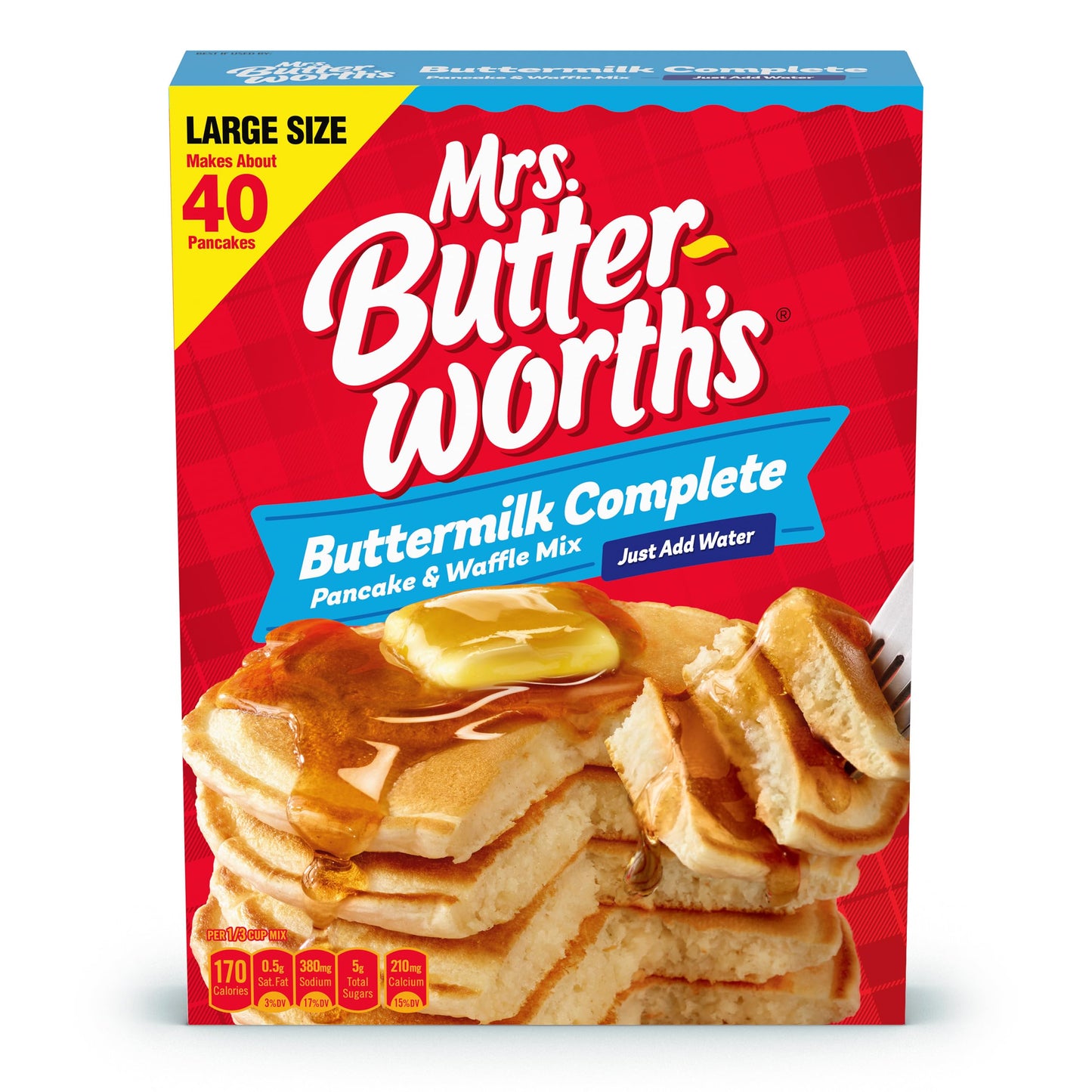 Mrs. Butterworth's Complete Buttermilk Pancake and Waffle Mix, 32 oz