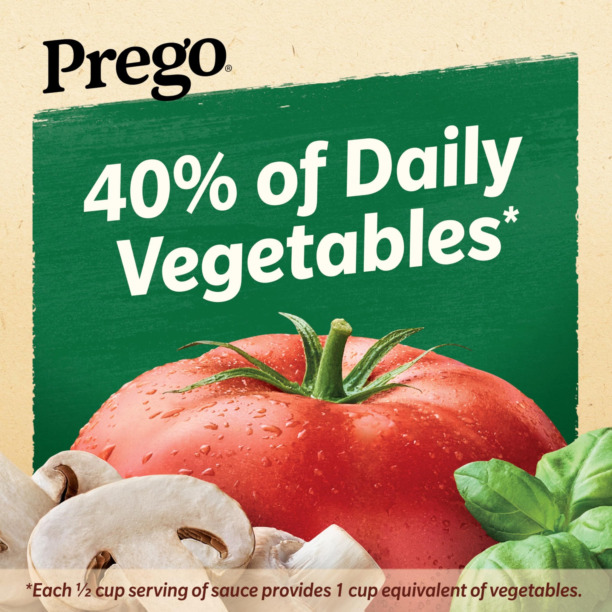 Prego Mushroom Pasta Sauce, 24 oz Jar