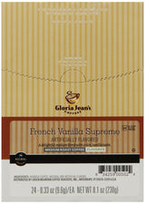 Gloria Jean's Coffees, French Vanilla Supreme K-Cup Portion Pack for Keurig Brewers 24-Count