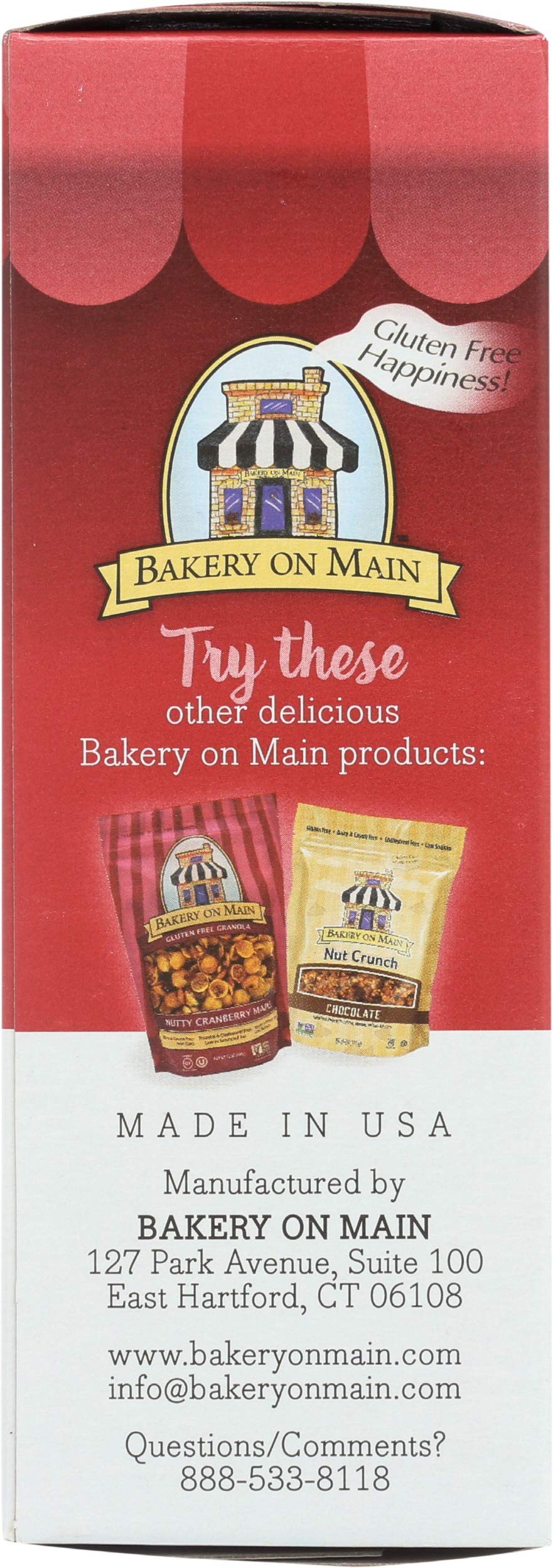 Bakery On Main, Bar Granola Peanut Butter Jelly, 1.2 Ounce, 5 Count