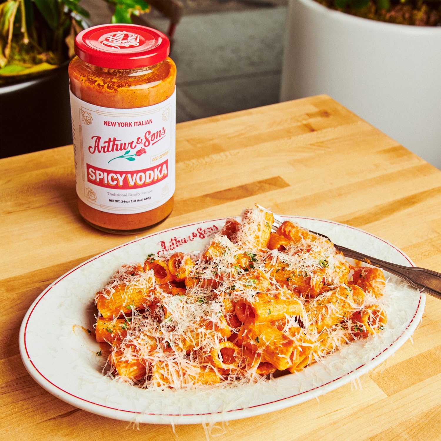 Arthur and Sons Variety Pack - Includes Fra Diavola Tomato Sauce, Marinara Sauce, Spicy Vodka Sauce and Alla Vodka Sauce