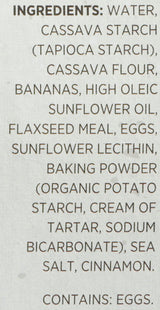 Kitchfix, Waffles Banana Cinnamon Grain Free 6 Count, 9 Ounce
