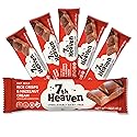 7th Heaven, Vegan Oat Milk Chocolate Snack Bars: Rice Crisps and Hazelnut Cream - (1.6 oz - 6 Pack), Healthy Chocolate, Perfect Valentines Gift