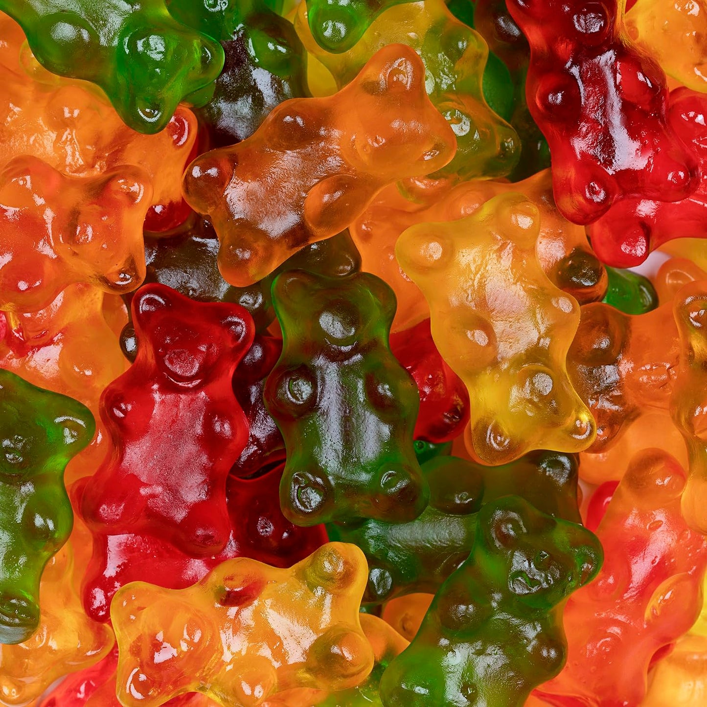Kervan Candy Bebeto Gummy Bears - Fruity, Soft & Sweet Gummy Candy Bulk for Kids, Gift Snacks and Parties - Classic Bear Gummies Big Party Size Bag (5