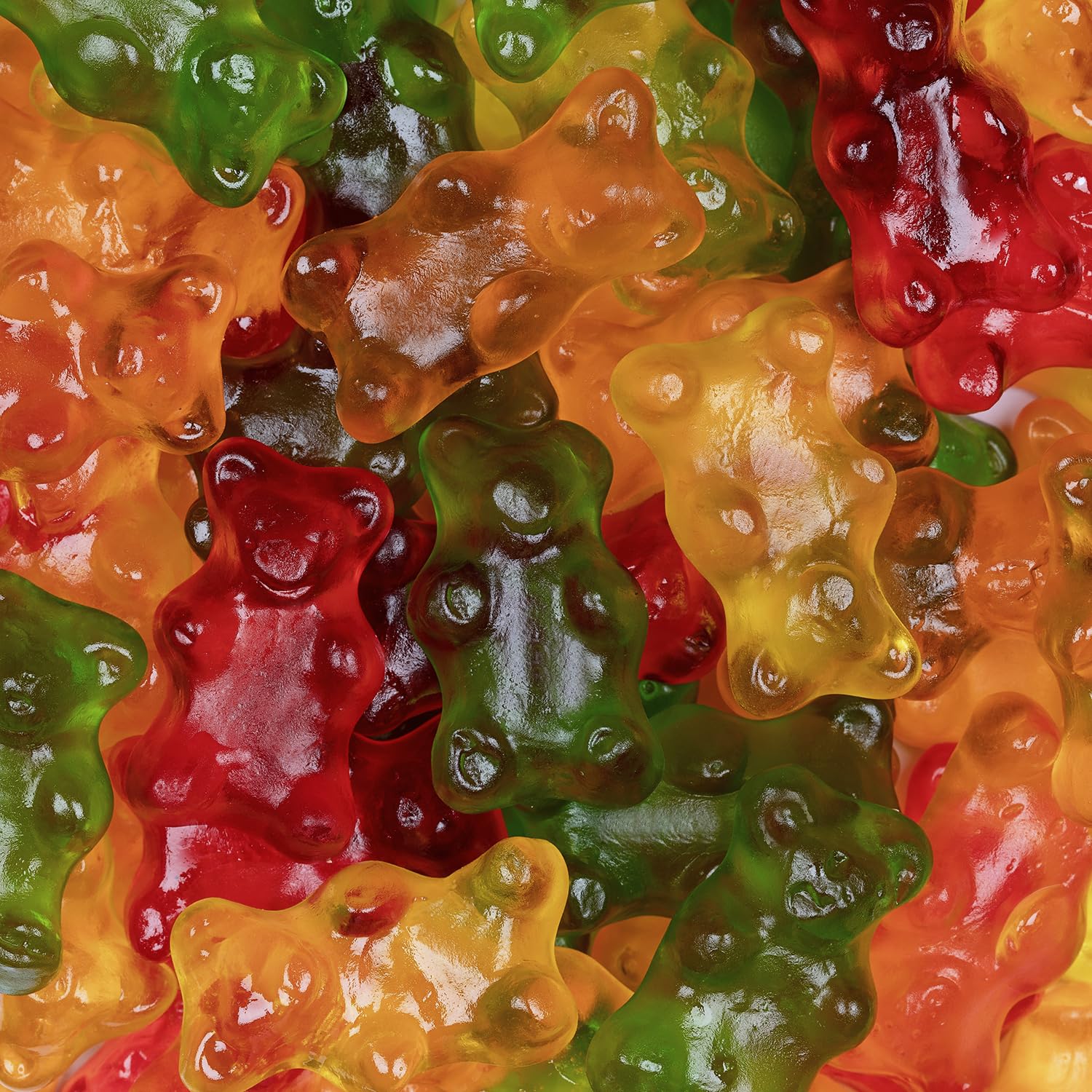 Kervan Candy Bebeto Gummy Bears - Fruity, Soft & Sweet Gummy Candy Bulk for Kids, Gift Snacks and Parties - Classic Bear Gummies Big Party Size Bag (5