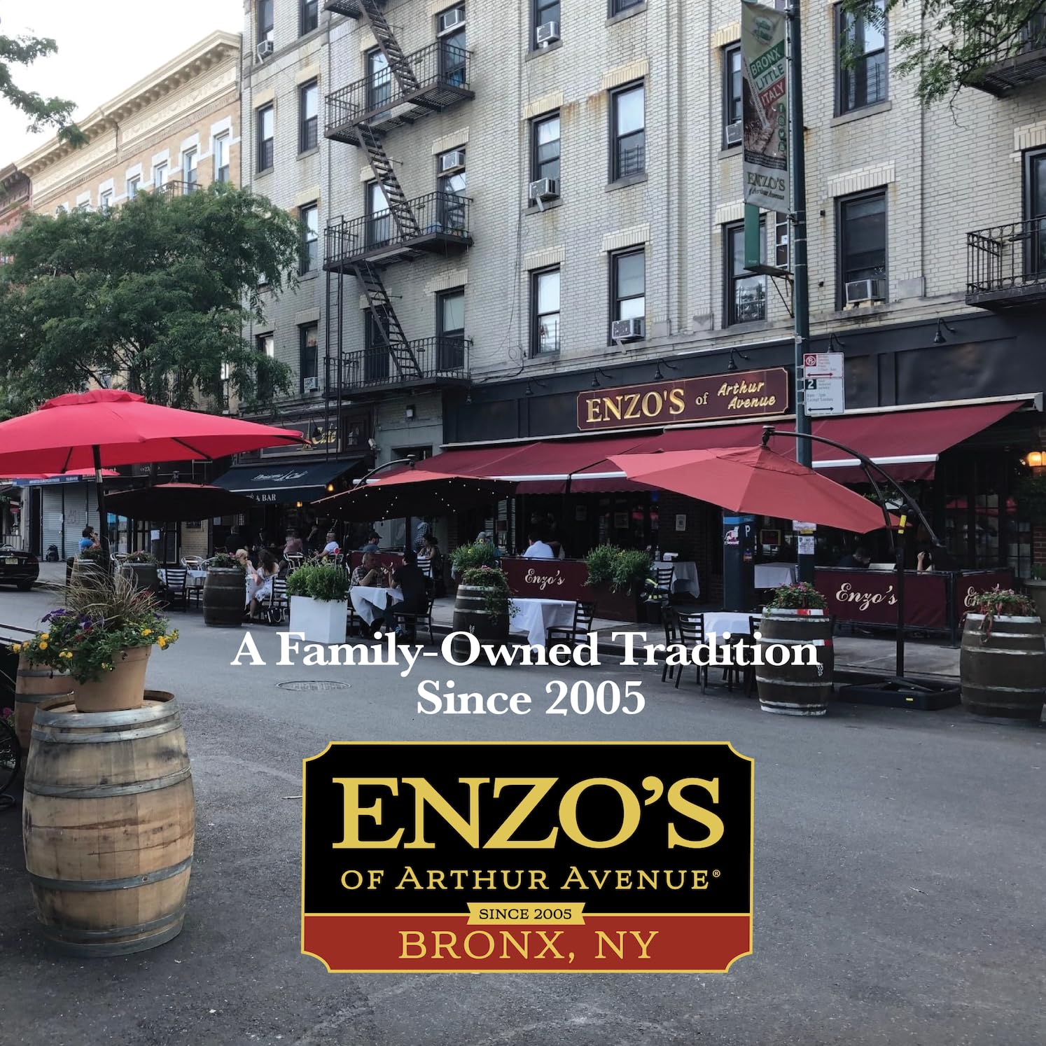 Enzo’s of Arthur Avenue Authentic Tomato Sauce, Authentic Homemade Italian Cuisine, Marinara Sauce, 1 Pack, 24 oz