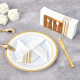 Vplus 300 PACK Guest Towels Disposable Bathroom, Decorative Bathroom Napkins Cloth Feel, Soft, and Absorbent Disposable Paper Hand Towel for Dinners