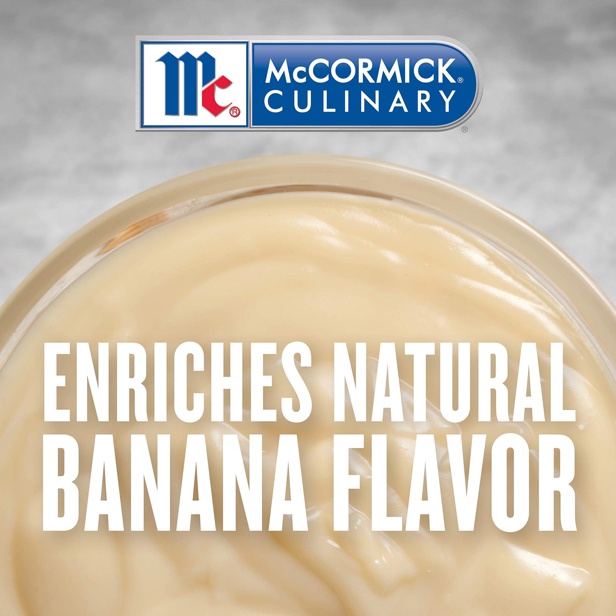 McCormick Culinary Imitation Banana Extract, 16 fl oz - One 16 Fluid Ounce Bottle of Banana Flavoring Extract, Perfect for Baking, Keto, Beverages
