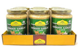 Asian Kitchen Ginger Garlic Cooking Paste 26.5oz (750g) Glass Jar, Pack of 5+1 FREE ~ Vegan | Gluten Free | NON-GMO | No Colors | Indian Origin