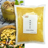 Zestful Foods Hulled Millets,millet grain,millet seed,millet flour gluten free,Whole Grain,Organic,2 Pounds
