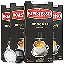 Roastesso Espresso Capsules, Hioncaff, Intensity 10, Compatible with Nespresso Original Machines, High Caffeine, Dark Roast Ristretto, Single Serve