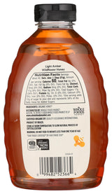 365 by Whole Foods Market, Organic Light Amber Wildflower Honey, 32 Ounce