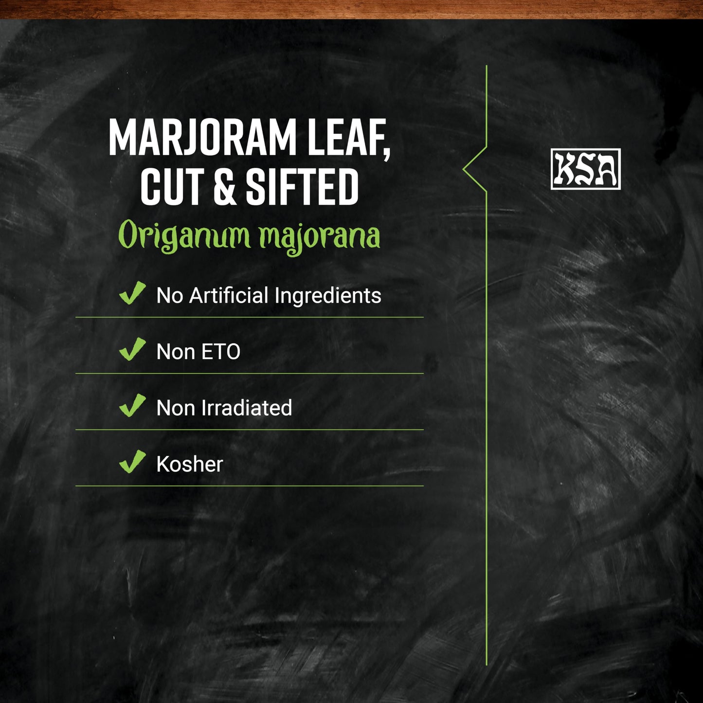 Frontier Co-op Marjoram Leaves, 1-pound Bulk Bag, Cut & Sifted, Minty, Sweet Flavor for Dressings, Soups and Sauces