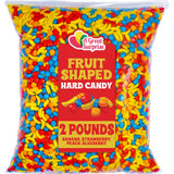 Bulk Fruit Shaped Candies - 2 Pounds - Candy Machine Refills - Party Favors & Events