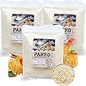 Fusion Select 3 Packs Panko Bread Crumbs - Japanese-Style Toasted Vegan Panko Breadcrumbs for Breading, Frying, Baking - For Fried Chicken & Pork, Baked Pasta, Roasted Vegetables, Tonkatsu