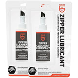 GEAR AID Zipper Cleaner and Lubricant for Wetsuits, Tents and Bags, 2 fl oz, 2 Pack