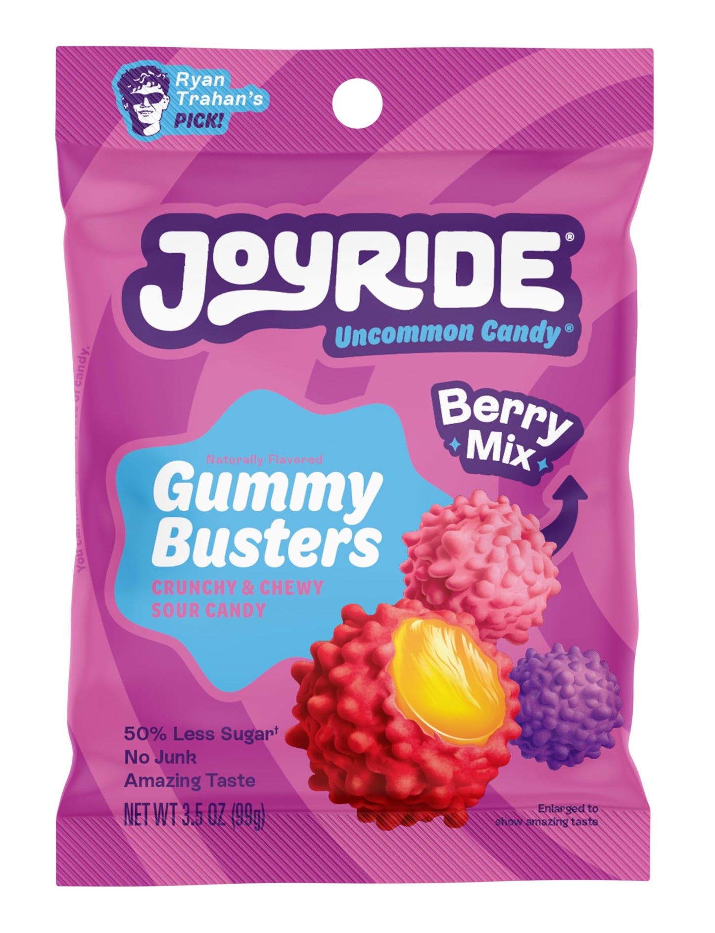 Joyride, Gummies Crunchy Gummy Busters, 3.5 Ounce