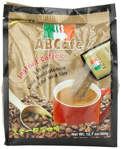 ABCafe 3 in 1 Instant Coffee, Strong, 20-Count
