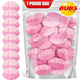 Bubs Wild Strawberry Pomegranate Ovals. 1 POUND of Soft & Chewy Swedish Candy. Marshmallow Gummy Hybrid Vegan, Gluten and Gelatin Free Foam Godis