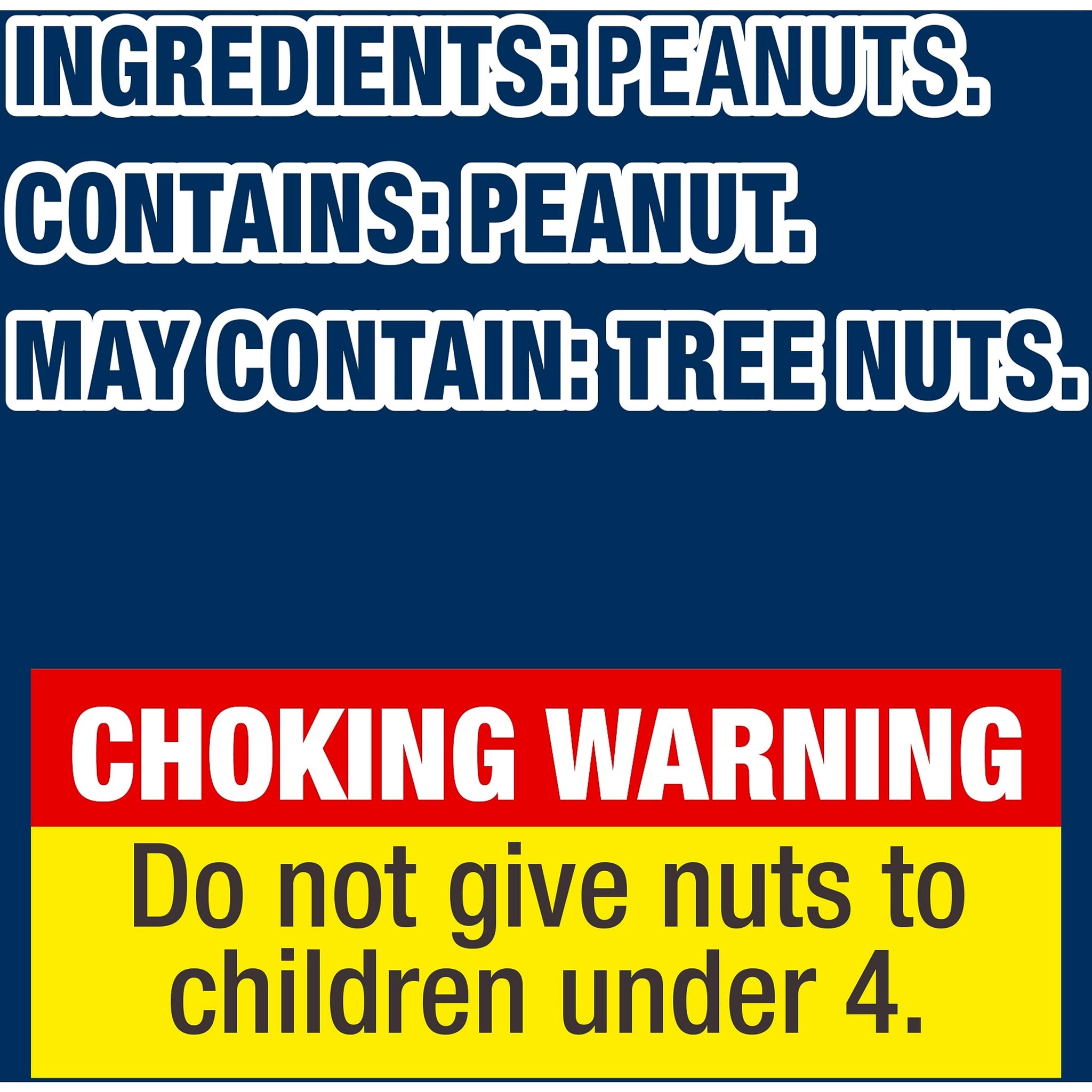 Planters Unsalted Dry Roasted Peanuts (16 oz Jar)