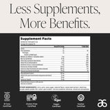 Arbonne Ginseng Energy Supplements - Peach Mango Flavor Fizz Sticks, Energy Boost with Caffeine Powder from Guarana and Green Tea, Delicious
