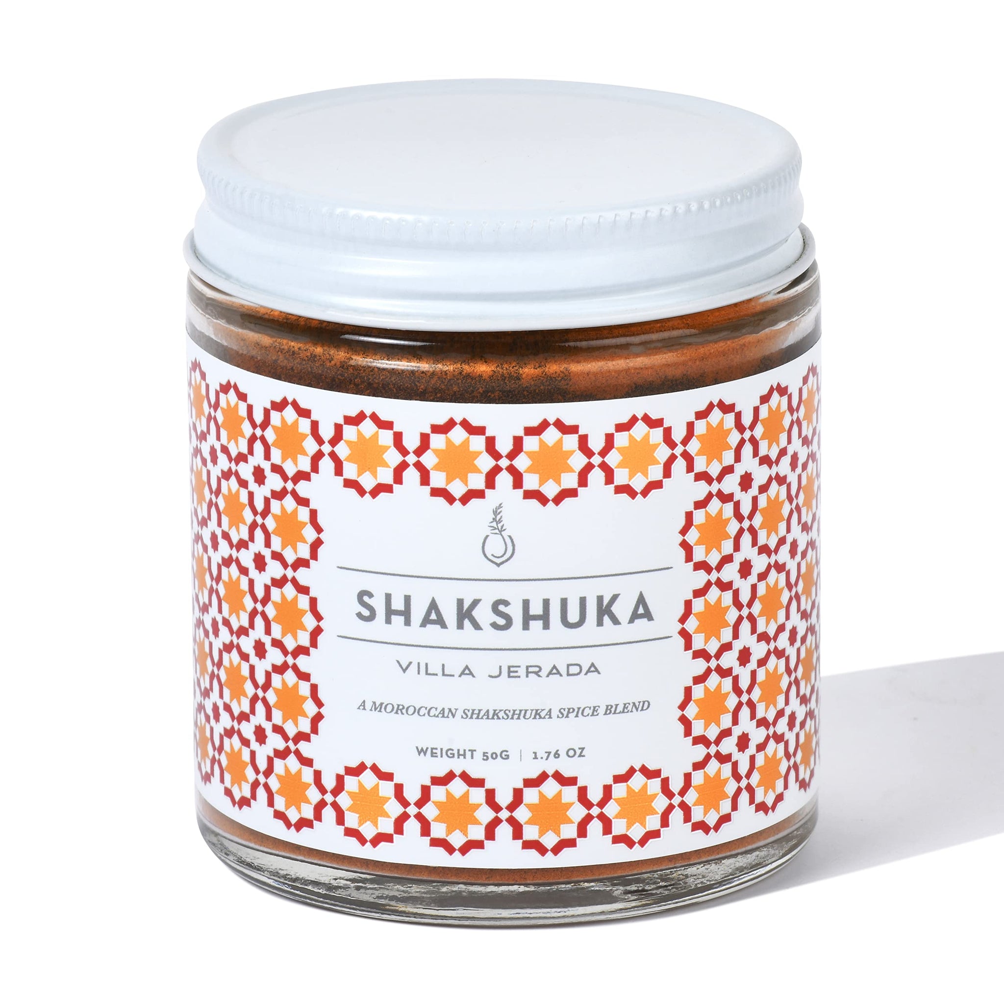 Villa Jerada, Shakshuka Spice Seasoning Mix Blend, Use on Eggs, Shakshuka, 1.76 oz (SHAKSHUKA - 1 JAR)