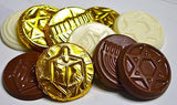 2 pack - Sugar Free Hanukkah Gelt, 1/2 oz Foil Wrapped Coins (2-6 packs)