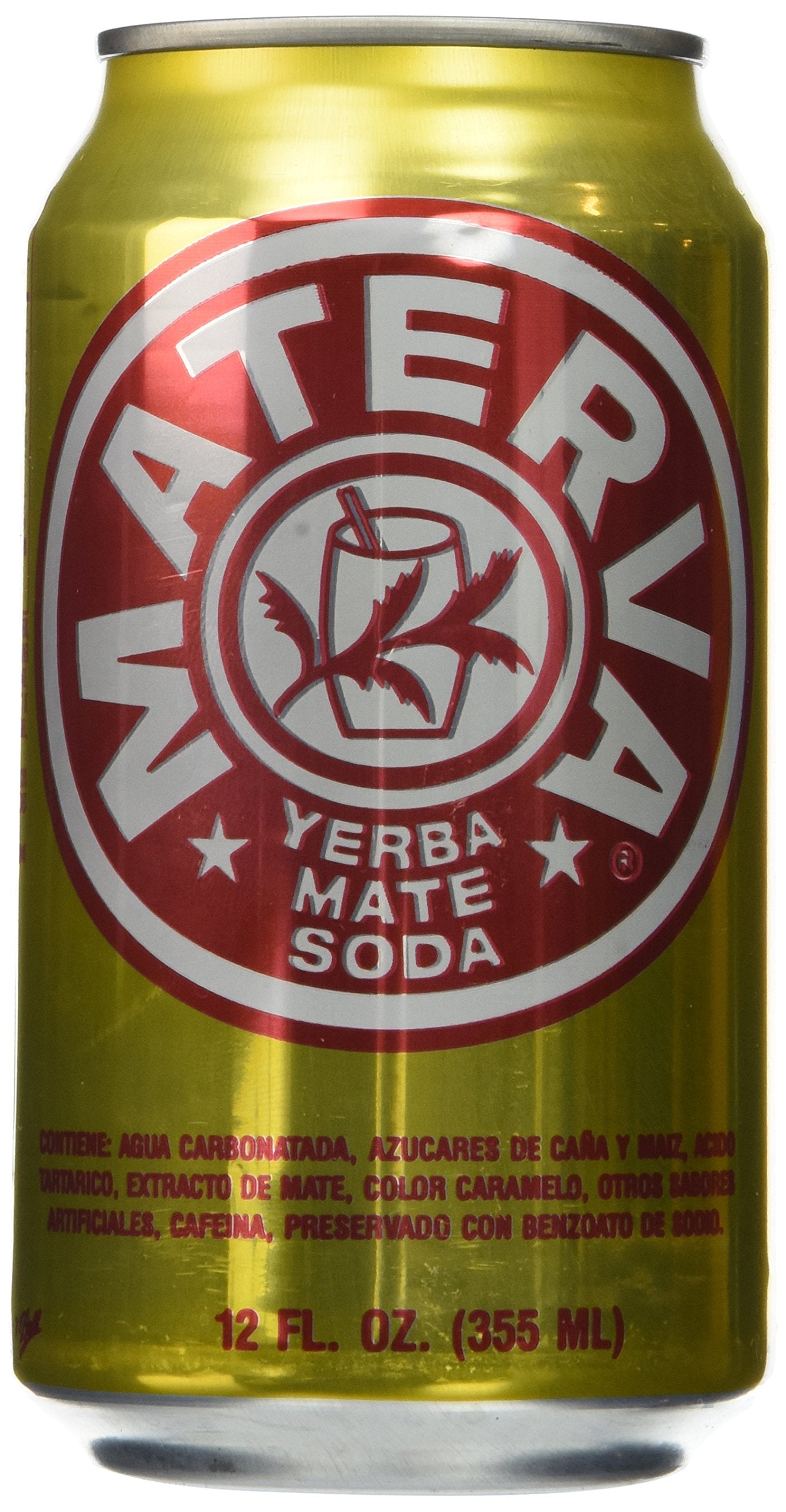 Materva Soda, 6/12 Ounce.