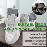 12 Pack Charcoal Shoe Deodorizer Bags inserts, Shoe Odor Eliminator,Drawer Deodorizers, Activated Charcoal Odor Absorber for Gym Bag, Car, Pet, Closet