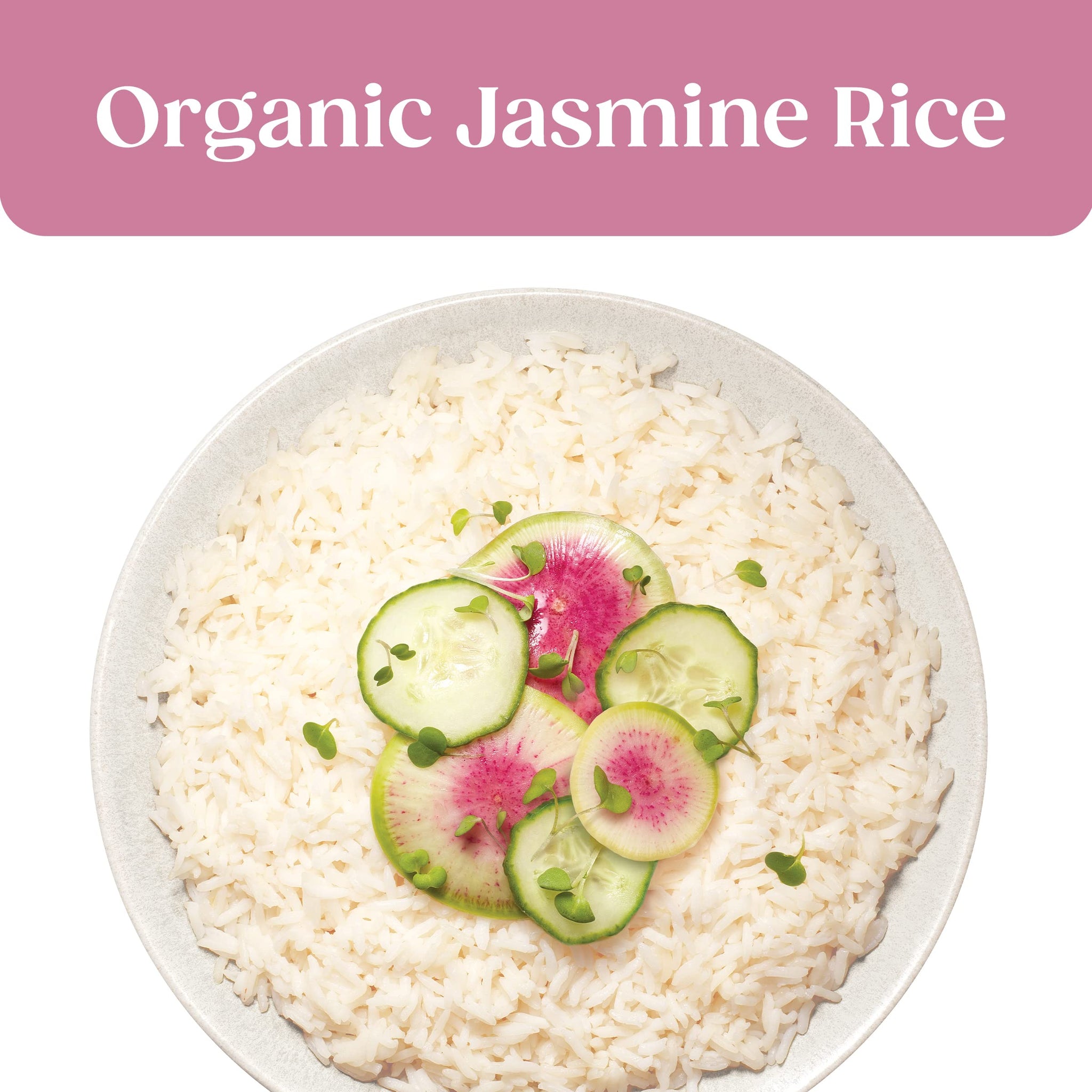 SEEDS OF CHANGE Certified Organic Jasmine Rice, Organic Food, 8.5 OZ Pouch