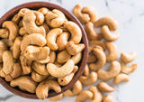 Food to Live Dry Roasted Whole Cashews, 1 Pound Unsalted, Oven Roasted Nuts, No Oil Added, Kosher, Vegan, Bulk. Crunchy Texture. Good Source