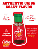 Cajun Nation CAJUN HEAT Red Chow Chow Relish 6oz - Crushed Red Pepper & Onion Spicy Relish, No MSG, Low Sodium- Sweet Hot Pepper Flavor from