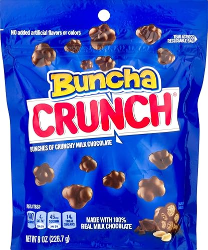 Buncha, Crunch, Bunches of Crunchy Milk Chocolate - / 226.7g, 8 Ounce