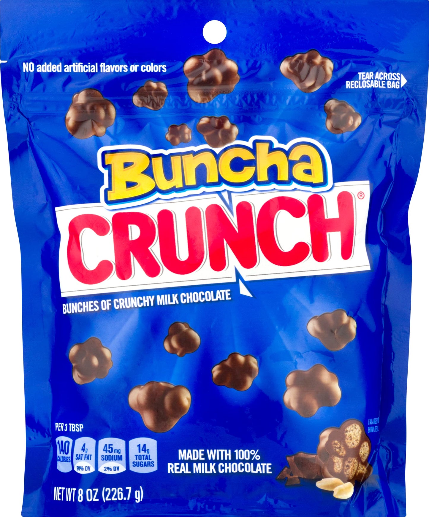 Buncha, Crunch, Bunches of Crunchy Milk Chocolate - / 226.7g, 8 Ounce