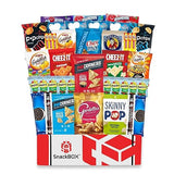 Nut Sensitive Snack Assortment Snack BOX Care Package (40 Snacks) | Fathers Day, Final Exams, Graduation, Holiday, College Athletes, Weightlifters
