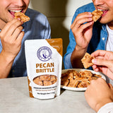 Granny's Confections Old-Fashioned Pecan Brittle, 6oz (170g) Bag - Premium Gourmet Southern Candy. Texas Pecan Brittle. The gift for Christmas