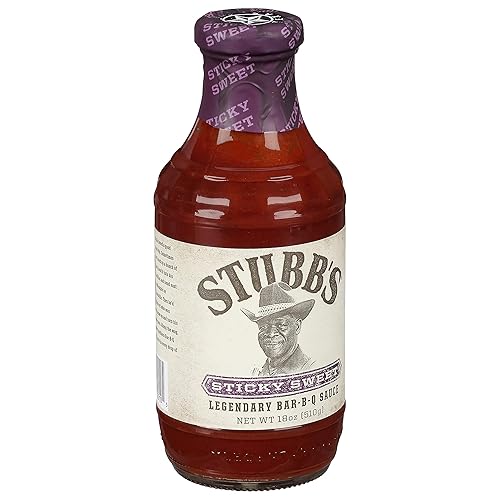 Stubb's Sticky Sweet BBQ Sauce, 18 oz