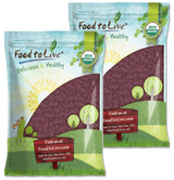 Food to Live Organic Freeze-Dried Acai Berry Powder, 22 Pounds - Non-GMO, Kosher, Raw, Vegan, Unsweetened, Unsulfured, Bulk