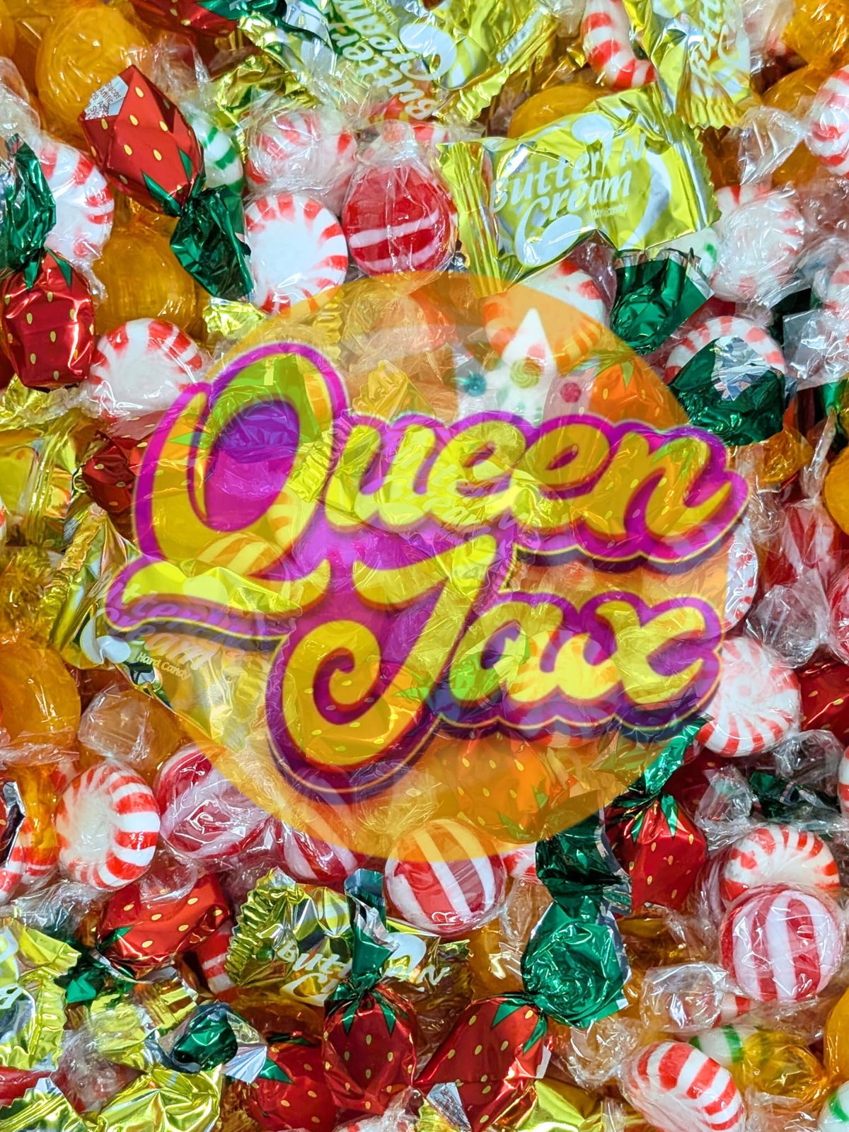 Bulk Hard Candy Individually Wrapped - 2 lb Hard Candy Mix, Perfect for Parties, Holidays, and Candy Bowls - Peppermint Candy, Butterscotch Candy