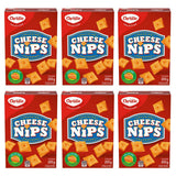 Christie Cheese Nips Cheddar Baked Snack Crackers, 200g/7.05oz, 6-Box (Imported from Canada)