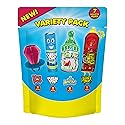 Bazooka Assorted Candy Variety Pack - 7 Ct Individually Wrapped Lollipops & Suckers - Ring Pop, Push Pop & Juicy Drop Sweet Snacks For Kids Party