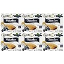Glutino Gluten Free Breakfast Bars, Blueberry, 5-Count Boxes, 7.05oz, (Pack of 6)