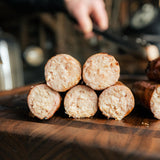 Bearded Butchers Beer Bratwurst DIY Kit - Make Rich & Flavorful Brats at Home - Includes Beer Bratwurst Seasoning and 32mm Collagen Casings for Up to