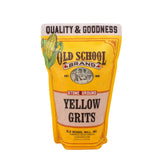 Old School Brand™ Stone Ground Yellow Corn Grits, 30 ounces | Gluten Free, Medium-Coarse Ground | Made in USA