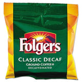 Folgers Classic Decaf Medium Roast Ground Coffee, 42-1.5 Ounce Filter Packs